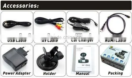 1.5 inch 1920x1080P FULL HD zoom digital video recorder
