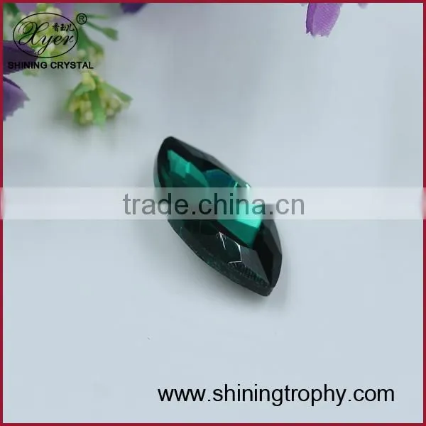 transparent high quality crystal accessory for garment & jewel decoration