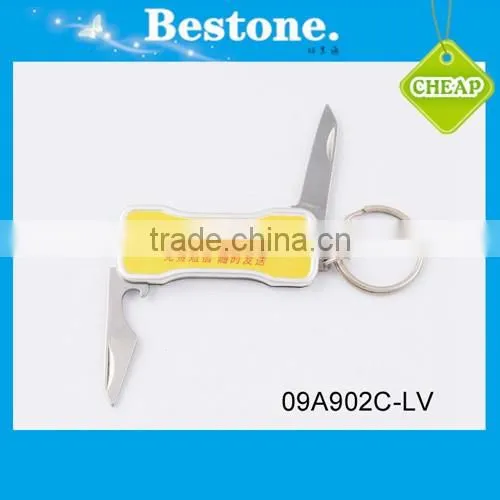 New style multi mini pocket knife keychain