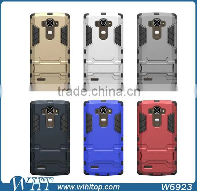 Heavy Duty Rugged Armor Case for LG G4 with Kickstand