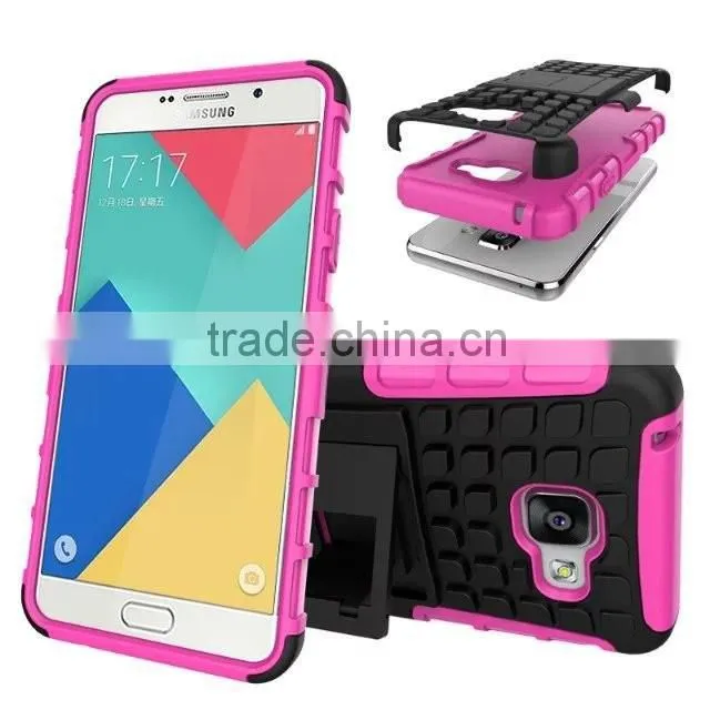 Mobile Phone Back Cover Smart Hybrid Rugged Heavy Duty Armor Kickstand Case For Sumsung A310