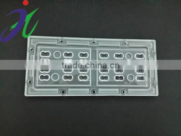 Acrylic high power ourdoor street light optical led lens strip led lens