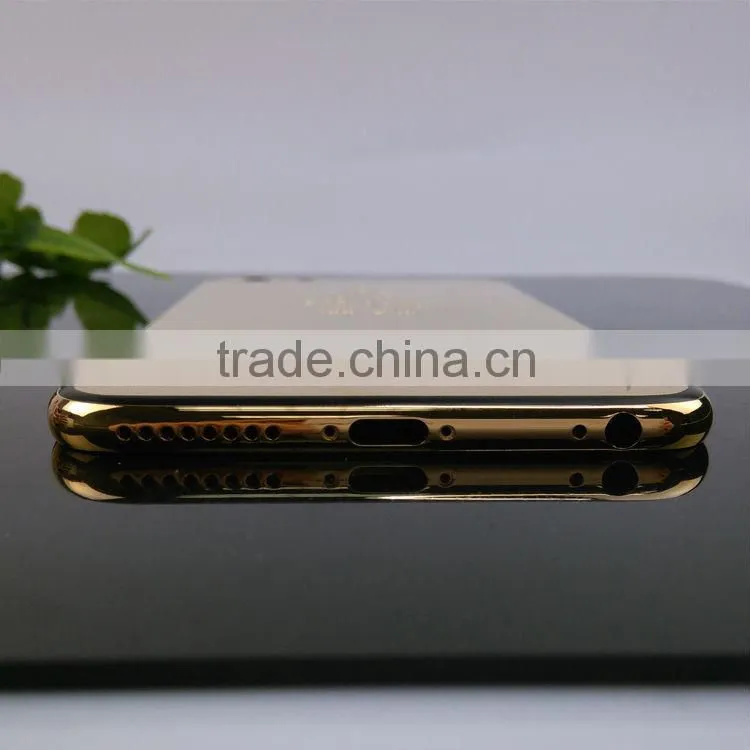 Luxury Rose Gold Housing for iPhone 6 Plus , Mirror Rose Gold Plated Back Housing Cover for iPhone 6 plus