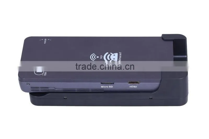 WIFI + Miracast + HDMI + USB + Micro SD mini wireless projector for children education(SMP7044)