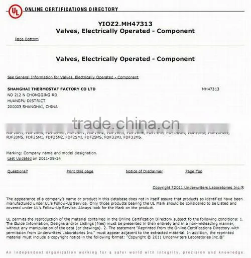 thermal expansion valve