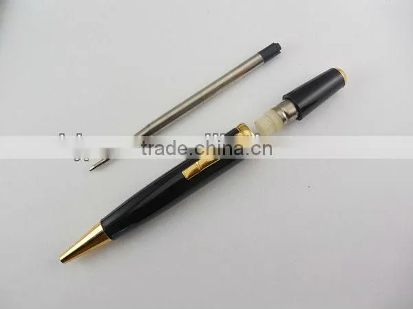 Heavy Mini Gold Clip Fat Metal Ballpoint Pen