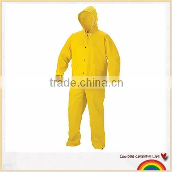 Adult pvc suspender rainsuit trouser