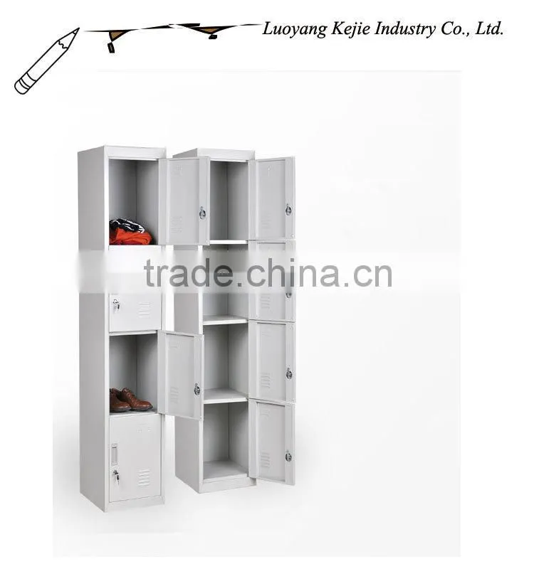 Hot Selling 4 Doors Strong Steel Office Employee Changing Room Locker