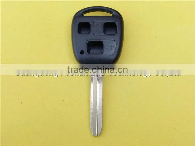 Remote Key Shell fit for TOYOTA Yaris Avensis 3 Button Case Fob Toy43