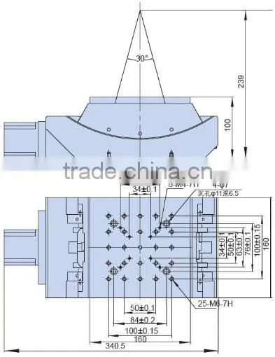 Hot Sales Mini Motorized Goniometer Stages 04DJ15
