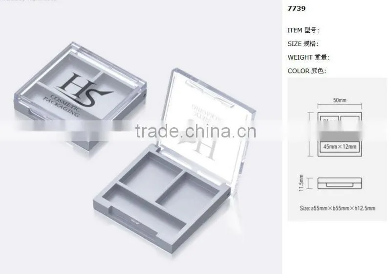 square eyeshadow compact
