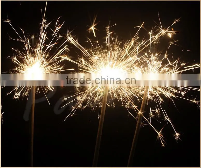 Factory wholesale colored sparklers fireworks for celebration