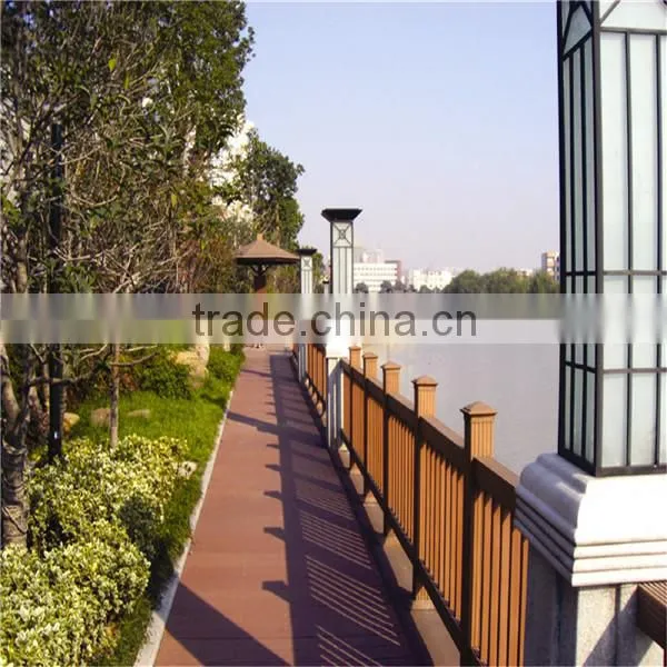 Eco friendly outdoor wpc flooring or hollow wpc flooring