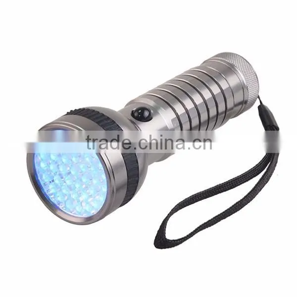 Aluminum alloy 395nm blacklight ultraviolet 41 uv flashlight