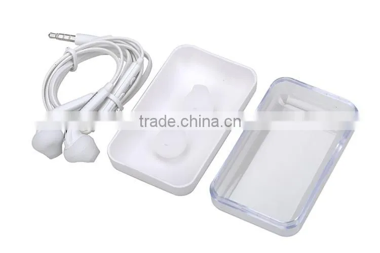 2016 more popular white in-ear EO-EG920LW mobile phone earphone for samsung s6 s7