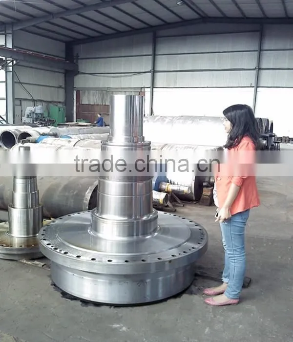 Cast iron shaft head with large diameter