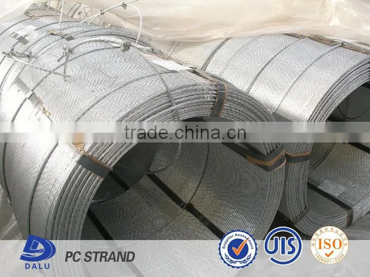 NF A35-035-2001 Galvanized PC Steel Strand