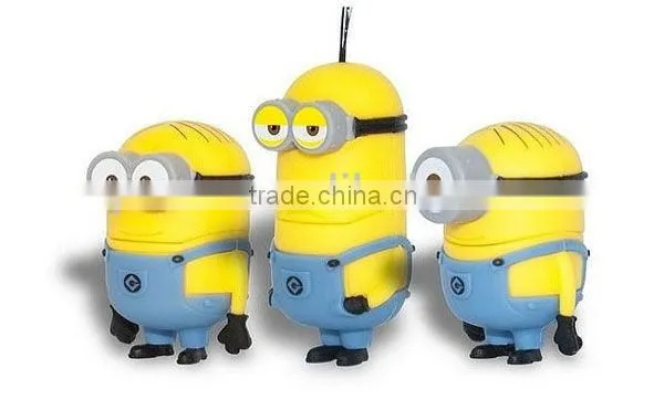 Newest! custom pvc wholesale cute cartoon usb flash drive