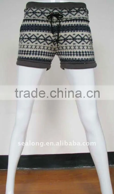 thick and fashion girl's winter short pants