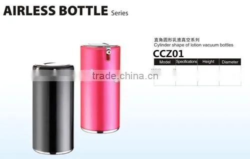 Distinctive Design Cosmetic Round /Flat Acrylic Airless dip Lotion Bottles