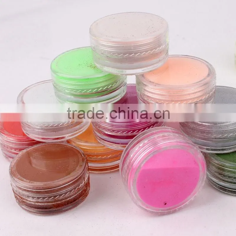 18 MIX colors acrylic powder nail of dust 3D DIY Decoration set