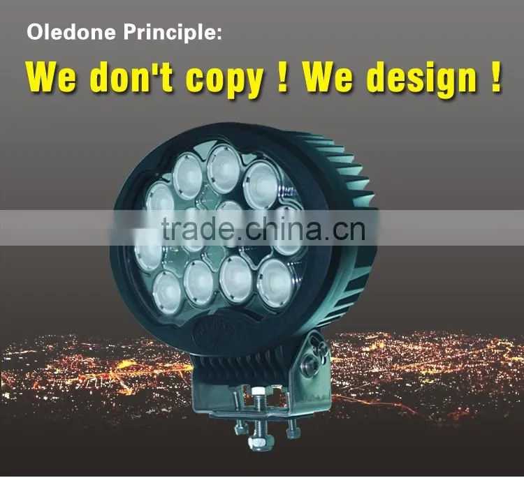 Factory direct offer Oledone hot IP68 super bright Oval 120W trailer LED driving light