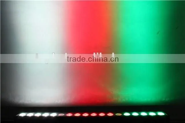 CE&RoHs Certificate Excellent Color Mixing Outdoor IP66 Pixel LED Bar 18* 4-in-1 RGBW Wall Washer LED Light