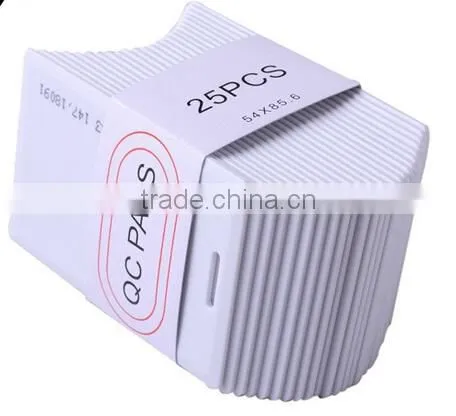 high quality Portable white Thick ID Card