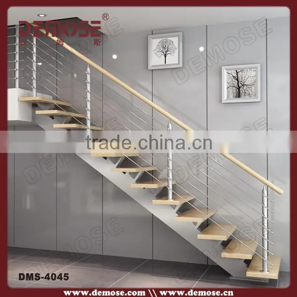 used new design indoor iron straight staircase for sale