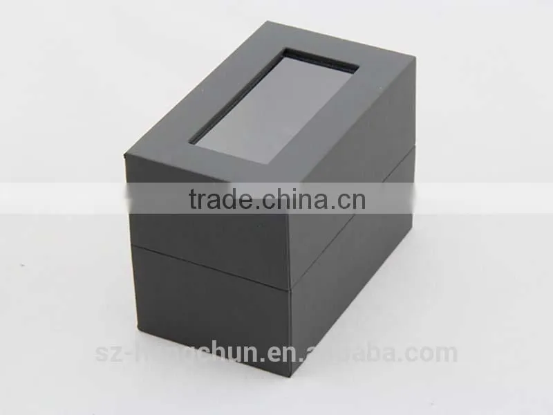 Wholesale lining design gift box with clear window gift box