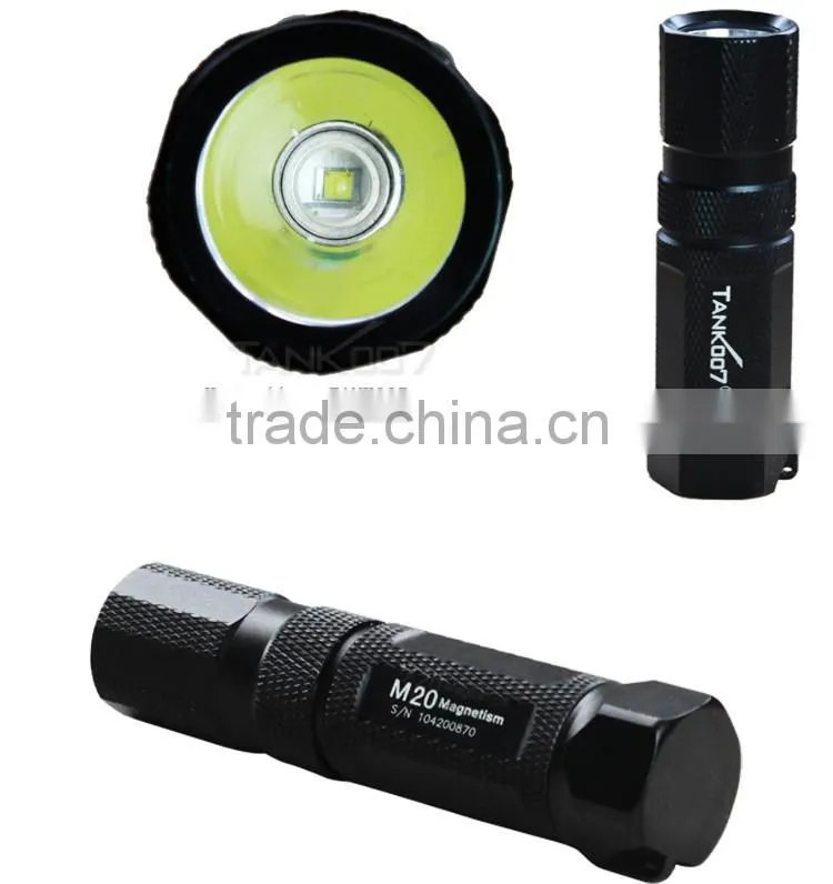 Tank007 M20 waterproof camping torch magnetic working flashlight