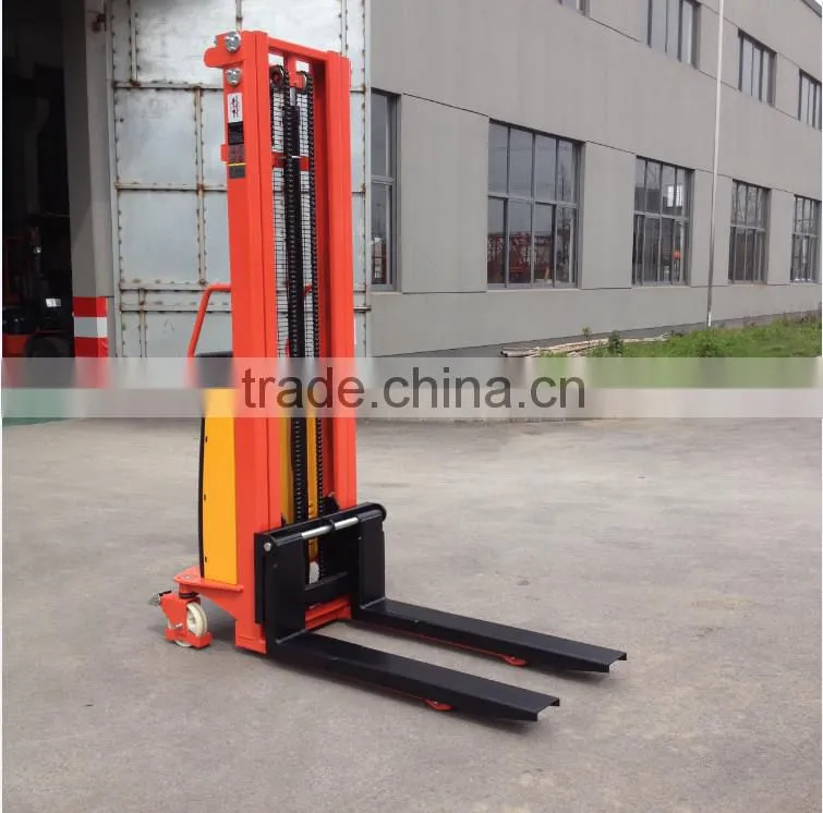 1500kg,3500mm,Semi electric stacker SPN 1535