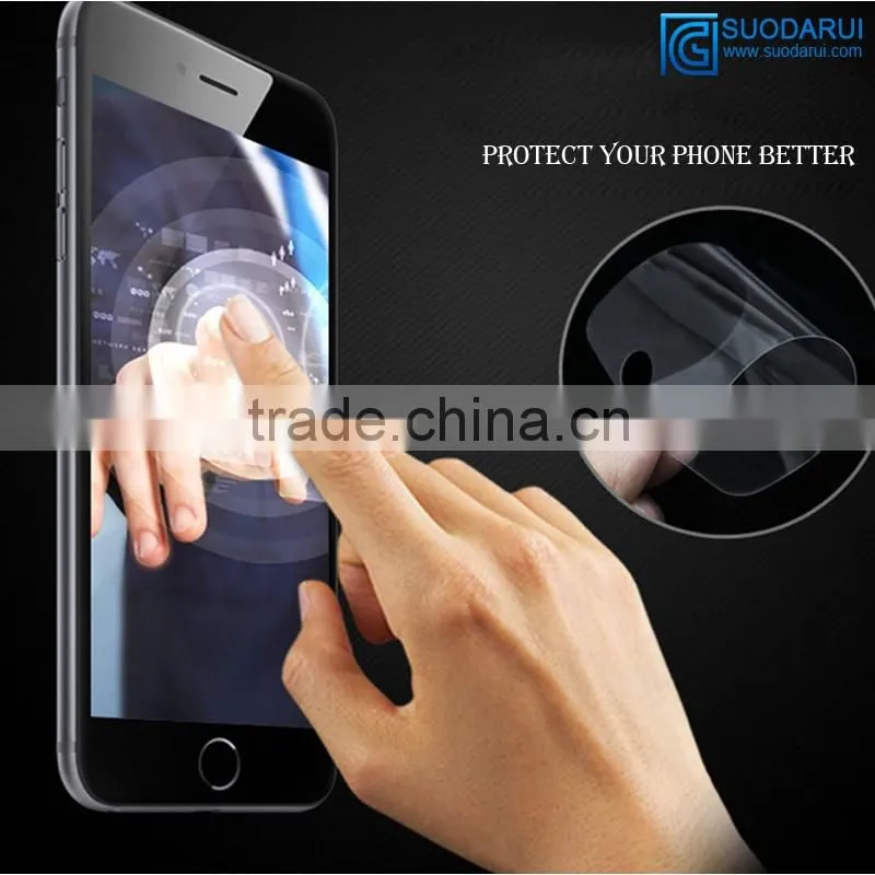 0.26mm 6H Explosion-proof soft Nano-coated Films for iphone 6s glass screen protector for all smart phone