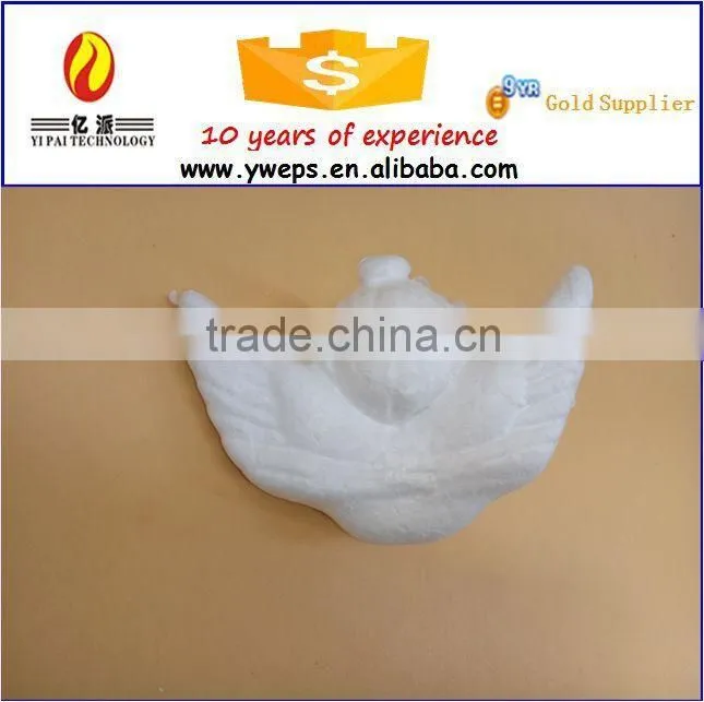 Artificial foam angel decoration model
