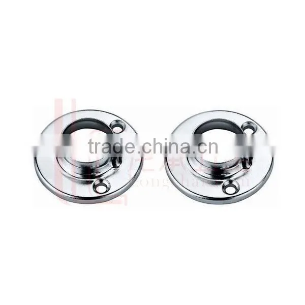 Wall Socket / hanging rail tube bracket/ Celing Socket for 25mm Chrome Tube