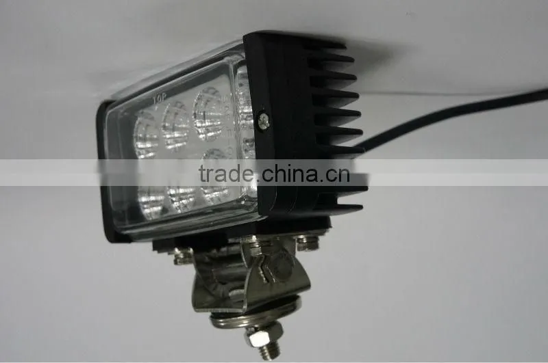 Car Accessories 8*3W Super Bright LED Truck Work Light, Epsitar 24W Auto LED Work Light, LED Tractor Working Lights