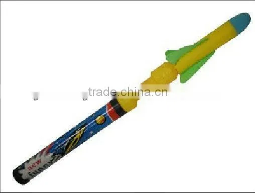 Fish shape missile toy