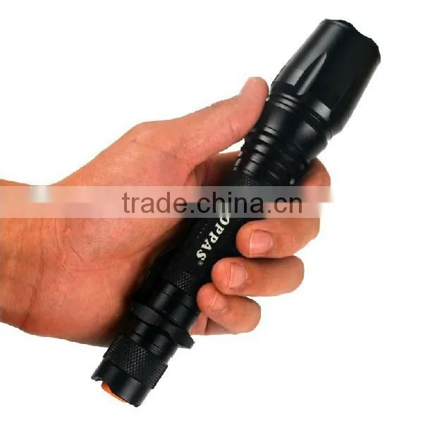 Hot Sale V2-858 18650 battery rechargeable long distance torch xm-l T6 led waterproof battery operated lights