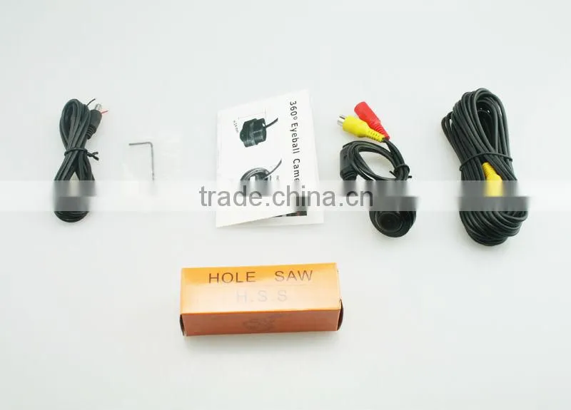 Factroy waterproof hot selling 1089chip hd 360 degree car parking camera