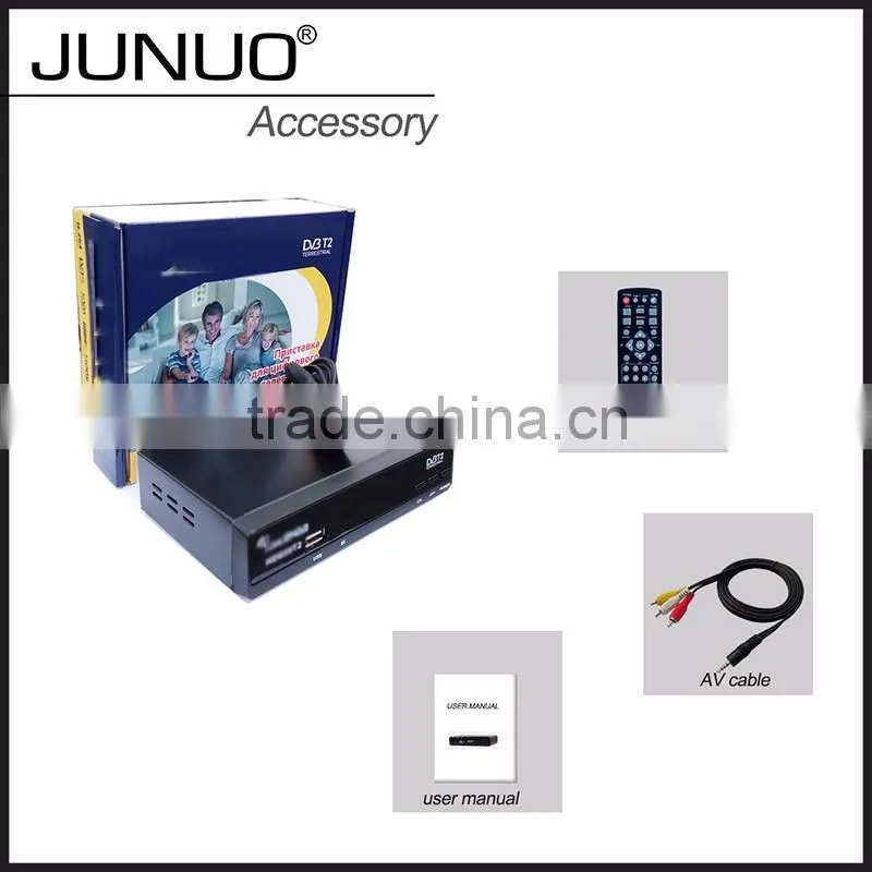 JUNUO china factory 2016 OEM new quality full hd strong tuner mstar USA tv decoder set top box ATSC