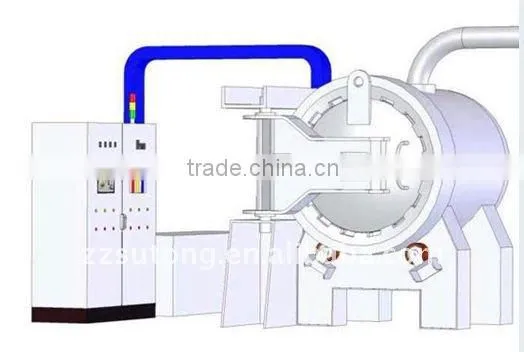 1350 Degree Electric Metal Quenching Furnace with capacity 700kg, Vacuum 4*0.001Pa