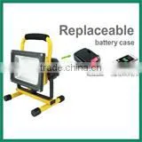 Work Light Rechargeable 20W 12V 24V Epistar Battery Power Cordless Flood Light IP65 Outdoor 20W LED Flood Light