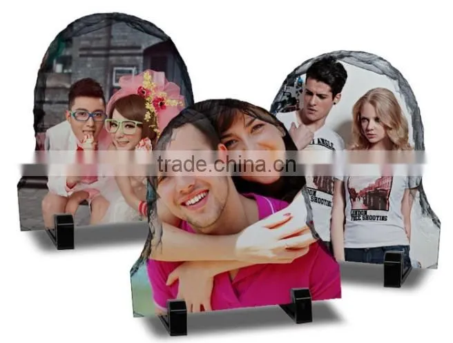 sublimation blank stone photo frame