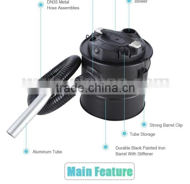 New GS Vacuum cleaner for warm and cold ash removal