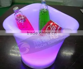 ORG Rechangeable led luminated ice bucket, bars and nightclubs design barware ice bucket fruit bucket