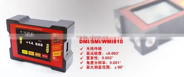 single/dual axis touch screen tilt display in stock with warning function high resolution