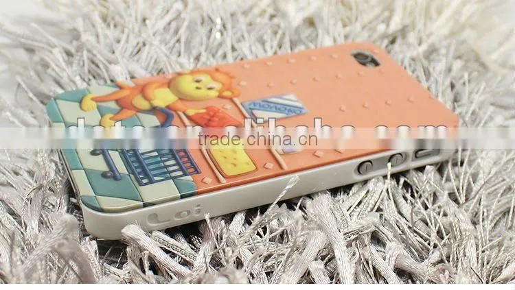 high quality fashion novelty mobile phone cover case for Iphone 4/4S