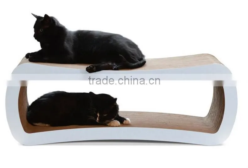 Fashionable Paper Pet Cat Toy Cardboard Cat Scratcher