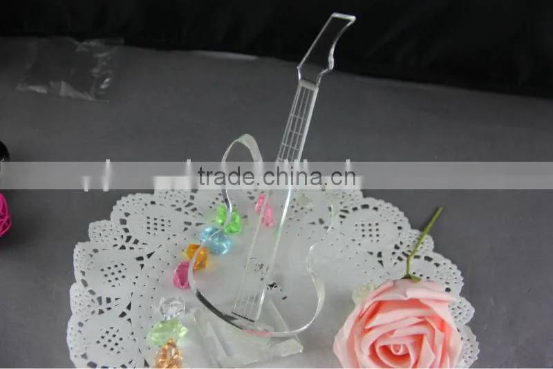 New Design Crystal Violin Model For Souvenirs