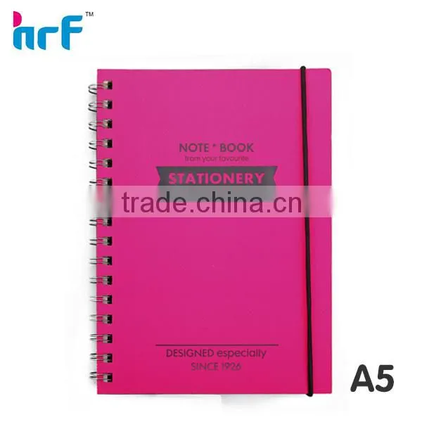 custom A6 hardcover notebook